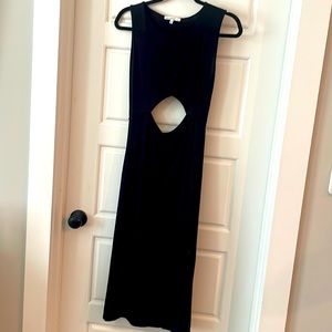 Cut out midi dress